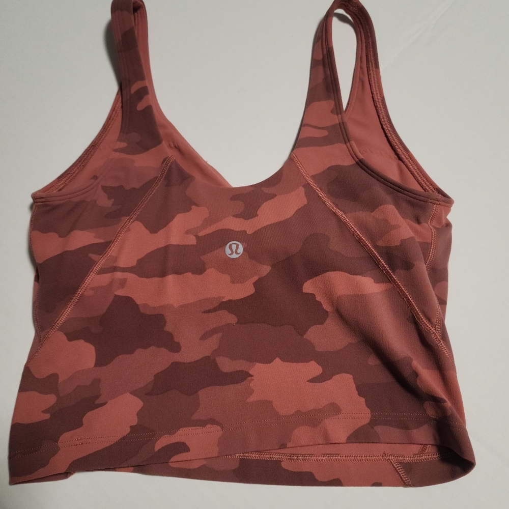 Lululemon Align Tank TopHeritage 365 Camo Brier Rose Multi, Size 4 - Picture 3 of 6